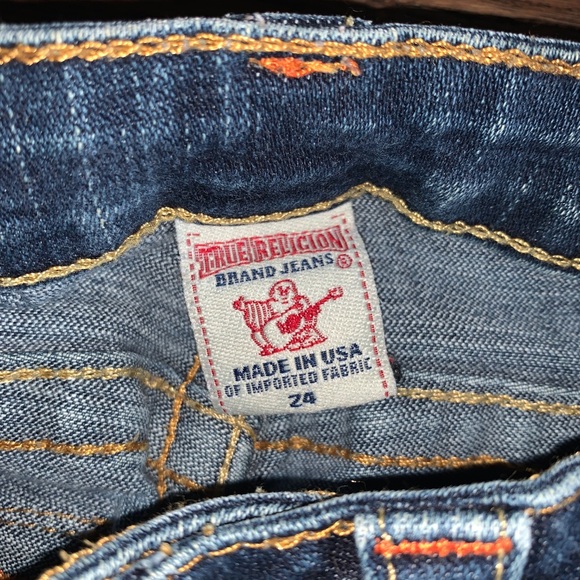 True Religion Flap Pocket Slim Straight Jeans - Picture 6 of 8